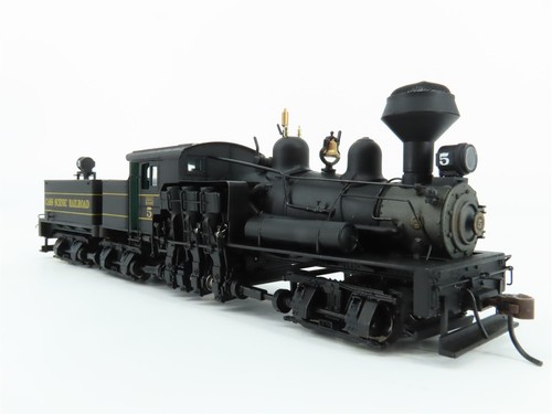 HO Scale Bachmann Spectrum 81906 Cass Scenic 3-Truck Shay Steam #5 - DCC Ready - Picture 8 of 15