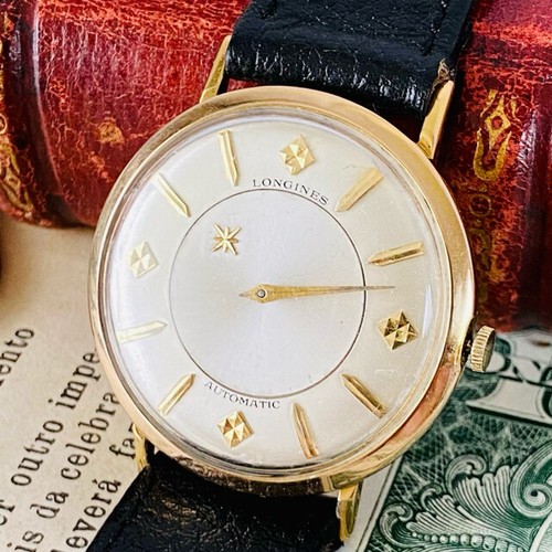 LONGINES 1950 Vintage Antique Watch Mystery Dial Automatic Winding Case  34mm | eBay