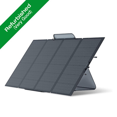 #ad EcoFlow 400W Solar Panel Portable amp; Foldable For Canmpign RV Refurbished $423.75