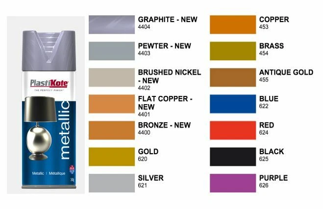 Metallic spray paint colors deals