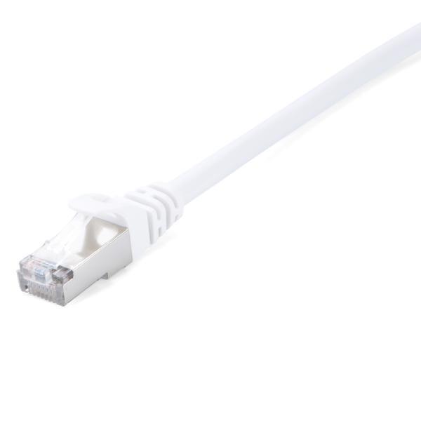V7 - Cables CAVO DI RETE CAT6 STP 2M BIANCO SCHERMATO CAVO PATCH