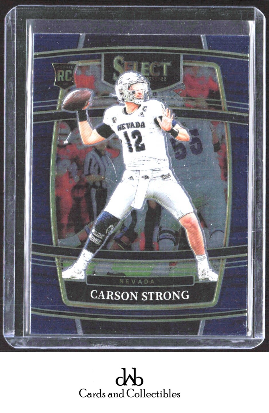 2022 Panini Select Draft Picks #11 Carson Strong Blue (Retail Base)
