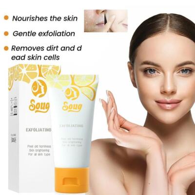 2x Orangen Enzym Peeling Gel – Für Gesicht & Körper – Strahlende Haut Durch Natürliche Fruchtenzyme
