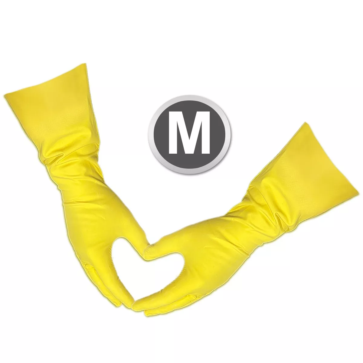 Yellow online kitchen gloves