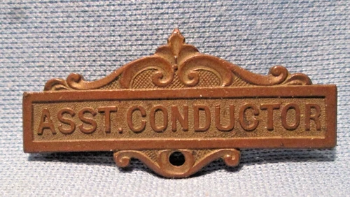 Post Civil War WOMEN'S RELIEF CORPS Membership Badge  ~  ASST CONDUCTOR Pin only