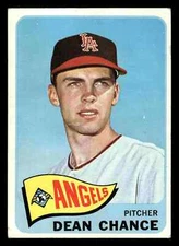 1965 Topps Dean Chance #140 - Los Angeles Angels
