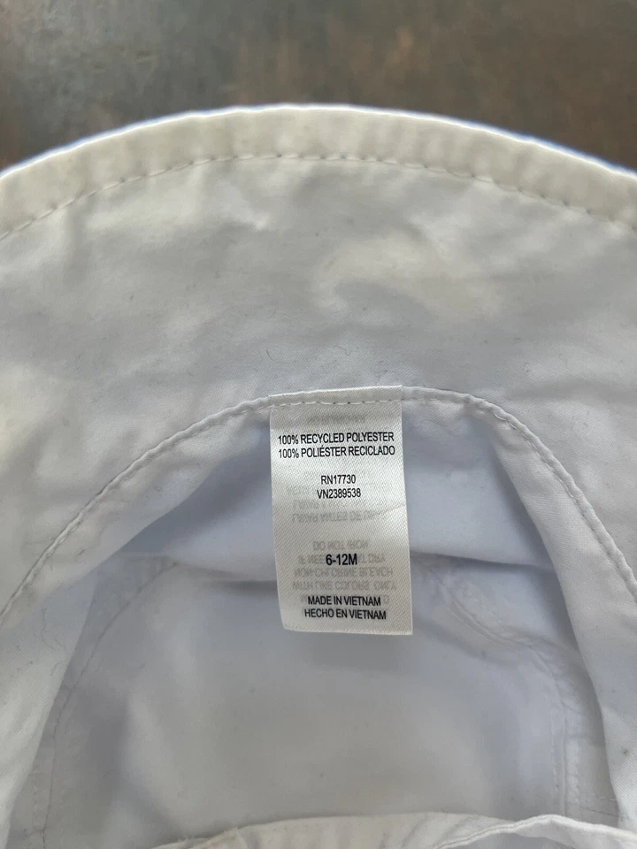 Cat & Jack Baby мальчиков милый китов подводных лодок 100% полиэстер ведро шляпа синий 6-12 М - Изображение 2 из 4