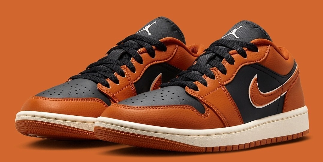 Nike Air Jordan 1 Low SE Sport Spice Black DV1299-800 Women's Size