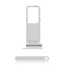 New Single Sim Card Tray Holder Compatible For Samsung Galaxy Note 10 Aura White