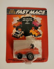 New Sealed 1985 McDonald's Fast Macs Hamburglar Roadster MOC