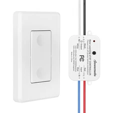 DEWENWILS Wireless Light Switch And Receiver Kit, Remote Control Wall Switch