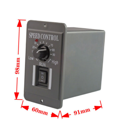 DC 10-60V 6A PWM DC Motor Speed Controller Reversible Switch Regulator Switch - Bild 4 von 7