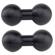2PCS Aluminum Dual 20mm Ball Mount Adapter For Bulletpoint Mounting Solutions