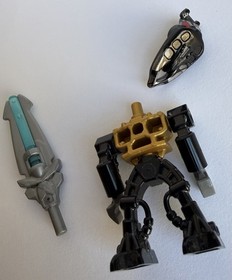 Lego Barraki Mantax Minifigure Bionicle Pearl Gold Torso 8927