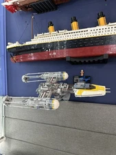 Wall Mount Display for Lego Star Wars UCS Y-Wing