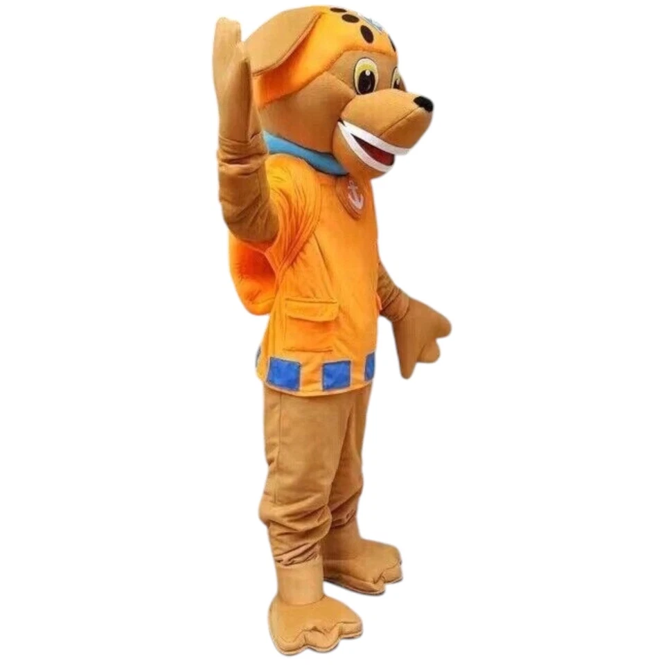 Disfraz de mascota patrulla perro dibujos animados juego de rol fiesta Halloween adulto Foto 3 de 4