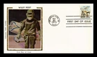 US COVER WILEY POST AVIATION PIONEER AIR MAIL FDC COLORANO SILK CACHET