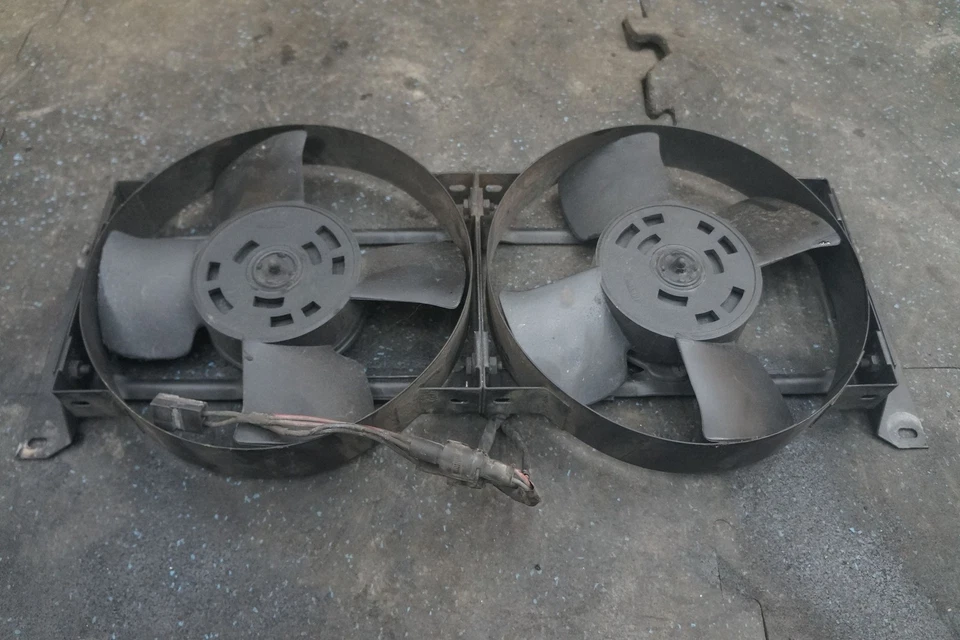 电动散热器冷却双风扇组件原始设备制造商宾利涡轮 R 1991 — 第 2/4 张图片