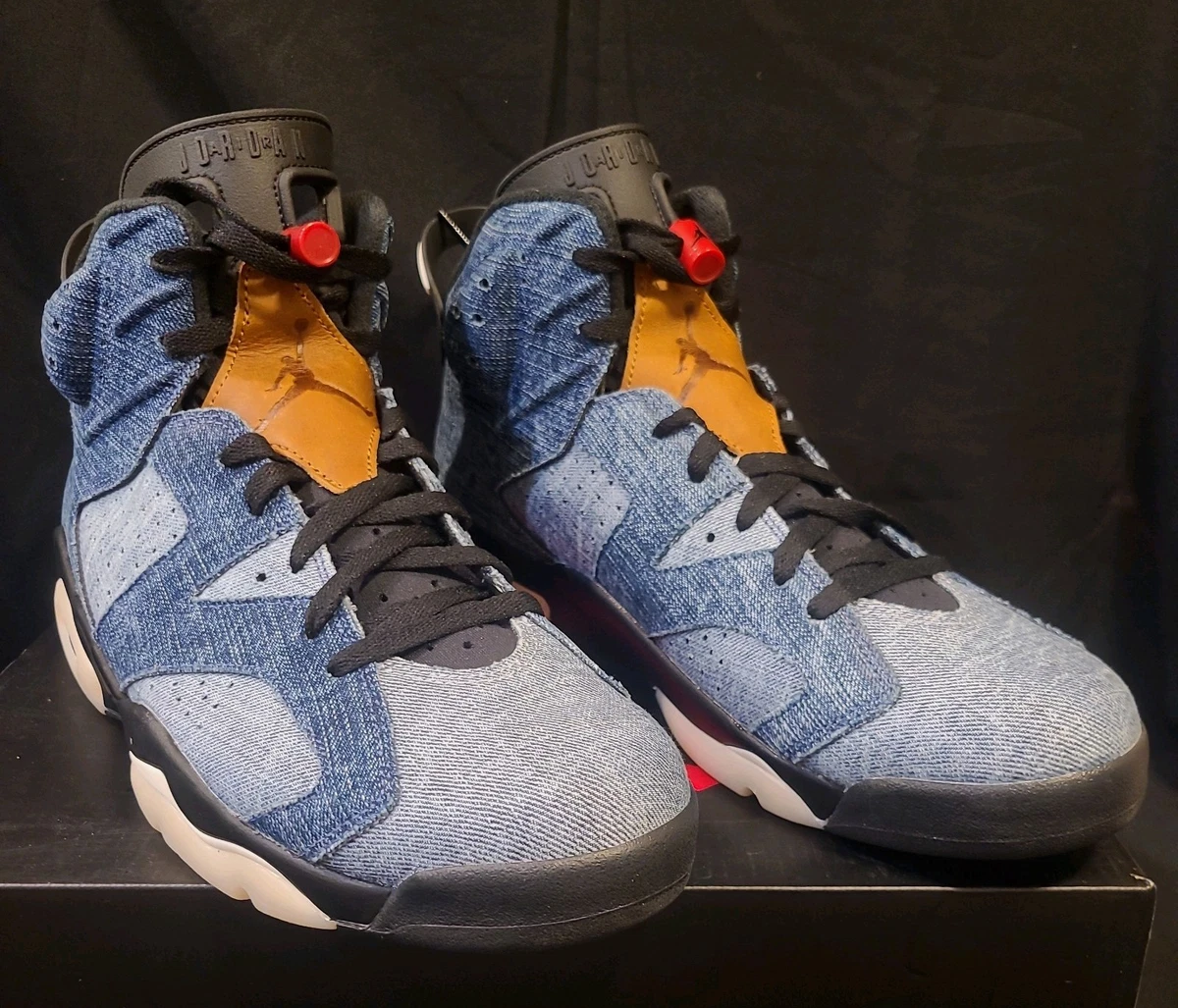 Jordan 6 Retro Washed Denim for Sale | Authenticity Guaranteed | eBay