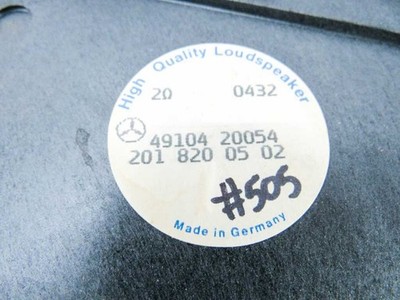 「超レア」Mercedes-Benz AMG 90's 小物入れ 91-93 Mercedes W201 190E 190D Front Right Door Speaker Active Bass
