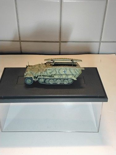1/72 dragon armor 60277 Sd.Kfz 251 /7 Ausf.C guter Zustand mit OVP - Foto 5 di 8