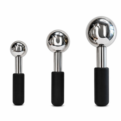 ThermoStar  Eismassagestab Ice Globes Kältemassage Gesicht & Körper Glas-Roller