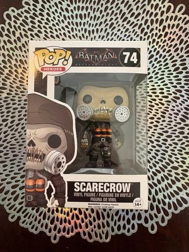 Funko Pop! Vinyl Batman Arkham Knight Set Scarecrow #74 MINT