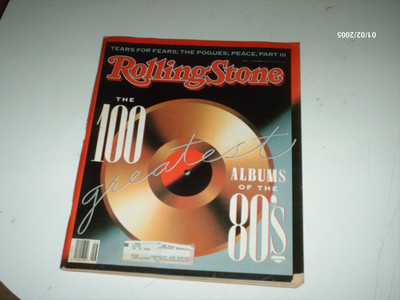 Rolling Stone Magazine November 16, 1989 #565 - 100 Greatest Albums of the 80s