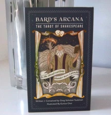 Bard's Arcana The Tarot of Shakespeare Deck w/ Guidebook - Indie / New / Sealed