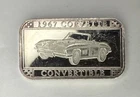 1967 Corvette Convertible 1oz Silver Art Bar ‼️OFFICIAL GM LICENSED PRODUCT‼️