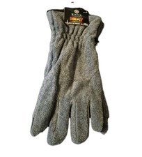 Winter Essentials Heat Touch Screen Texting Gloves Thick Fleece Mens L Unisex