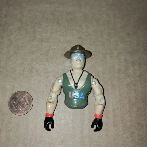 Vintage Gi-Joe Sgt Slaughter Mail Away 1986 Figure Hasbro- READ