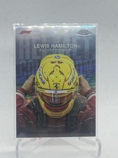 2025 Topps Chrome Formula 1 F1 Lewis Hamilton Helmet Collection Refractor