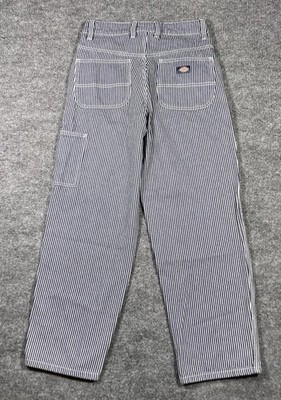 Railroad Engineer Hickory Stripe Dickies Work Pants 27R Utility