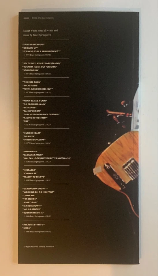 Bruce Springsteen & the E Street Band Live 1975-85 - 3 CD Set with Booklet - Image 2 of 4