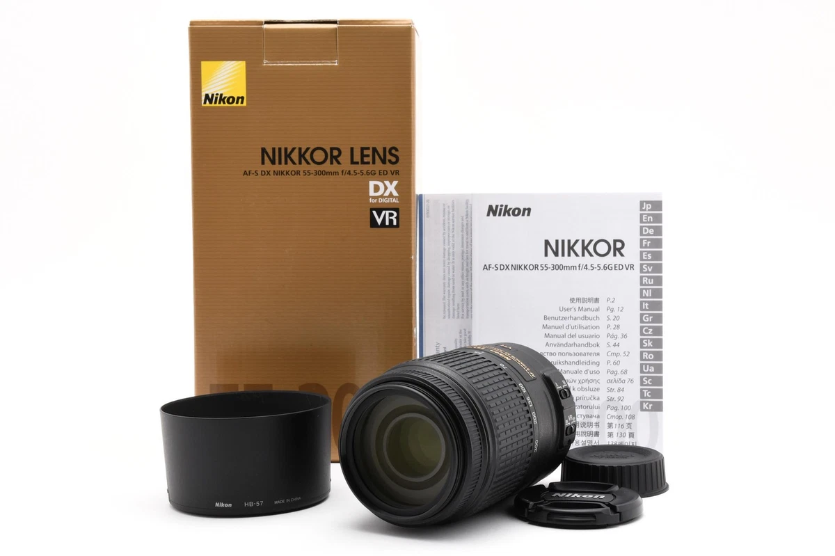 Nikon 55-300mm f/4.5-5.6 Camera Lenses for sale | eBay