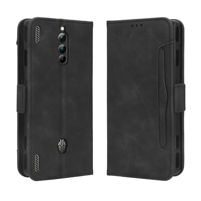 For Nubia Red Magic 8 Pro+ 5G Separable Card Slot Flip Leather Wallet Case Cover