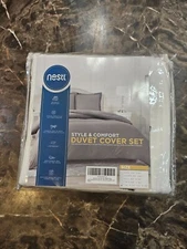 nestl duvet cover white califonia king