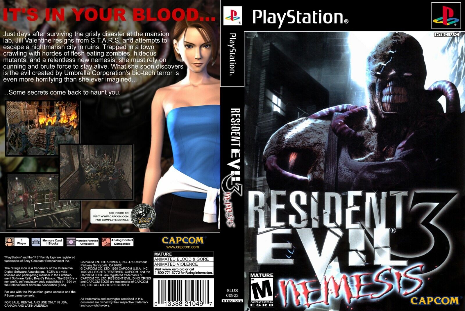  Resident Evil 3 - PlayStation 4 : Capcom U S A Inc