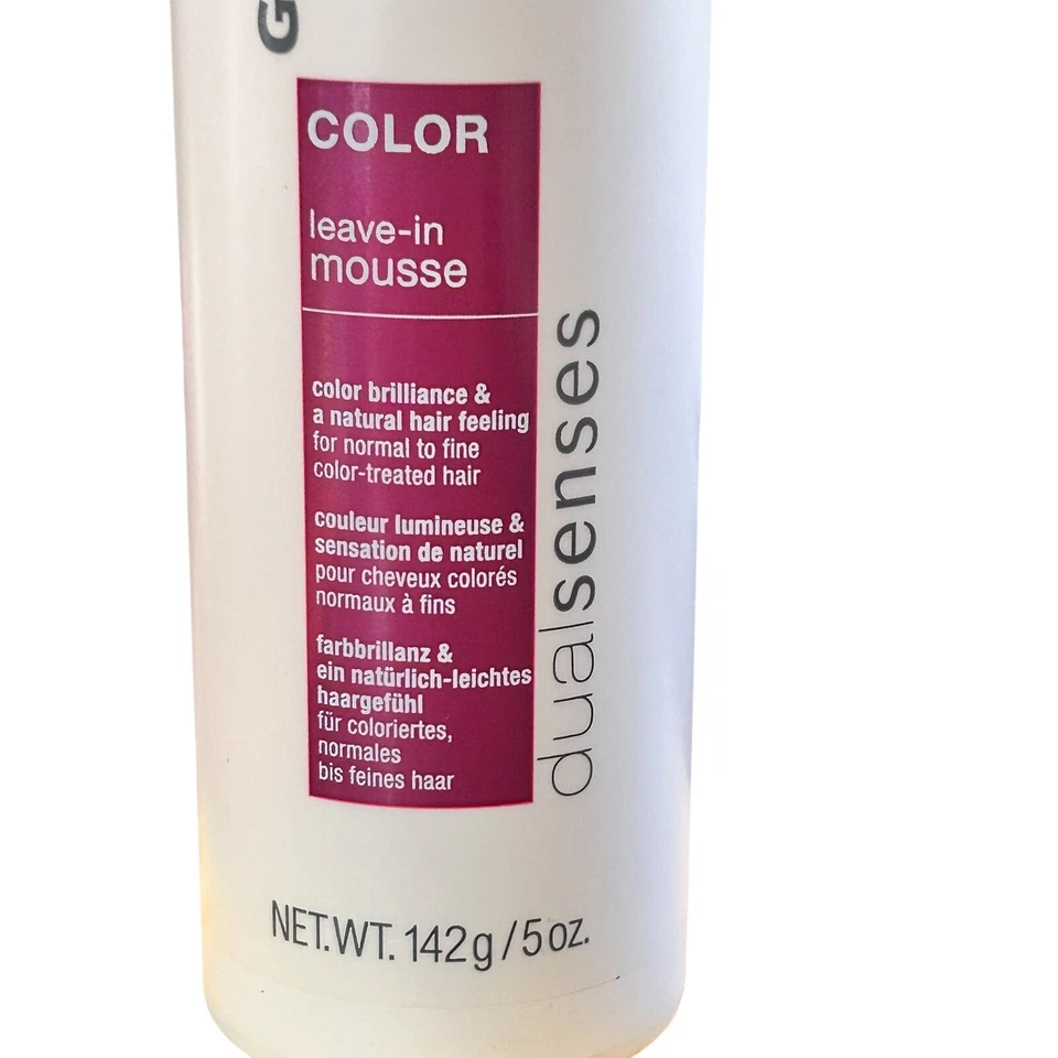 Goldwell Color Leave In Mousse Dual Senses 5 OZ Nuevo Auténtico Color Tratado Cabello Foto 4 de 4