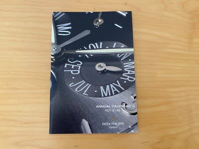 Booklet Patek Philippe Brochure - New Models 2005 - Annual Calendar Ref. 5146