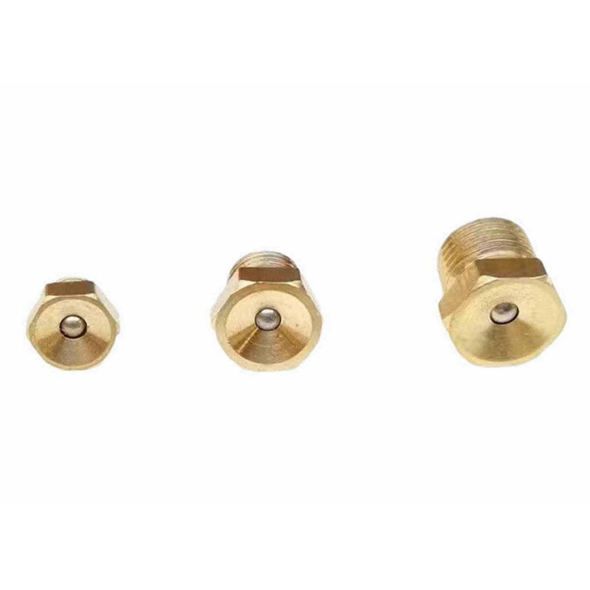 (10) M5M16 1/8" 1/4" BSPP Flush Grease Zerk Nipple Fitting For Grease