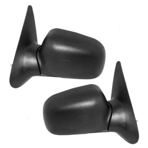 Pair Set Manual Side View Mirrors Glass Housing for Ford Ranger Mazda Pickup - Foto 2 di 3
