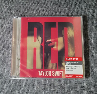 Taylor Swift “Red” TARGET Edition CD Sealed NEW | eBay
