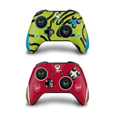 OFFICIAL ARSENAL FC 2023/24 CREST KIT VINYL SKIN FOR XBOX ONE S / X CONTROLLER