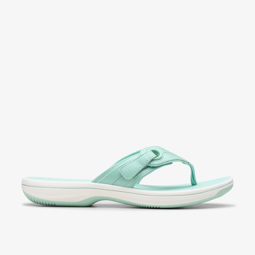 Clarks Women's Breeze Reyna Turquoise 26181820 - 第 1/6 張圖片