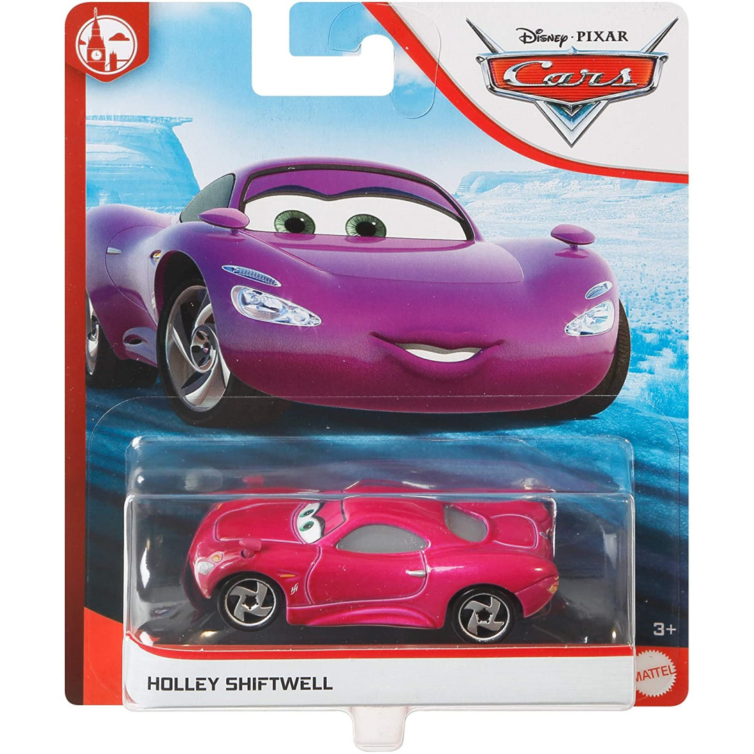 Disney Pixar Cars Movie Holly Shiftwell 1:55 Vehicle Die-Cast Kids Toy Mattel