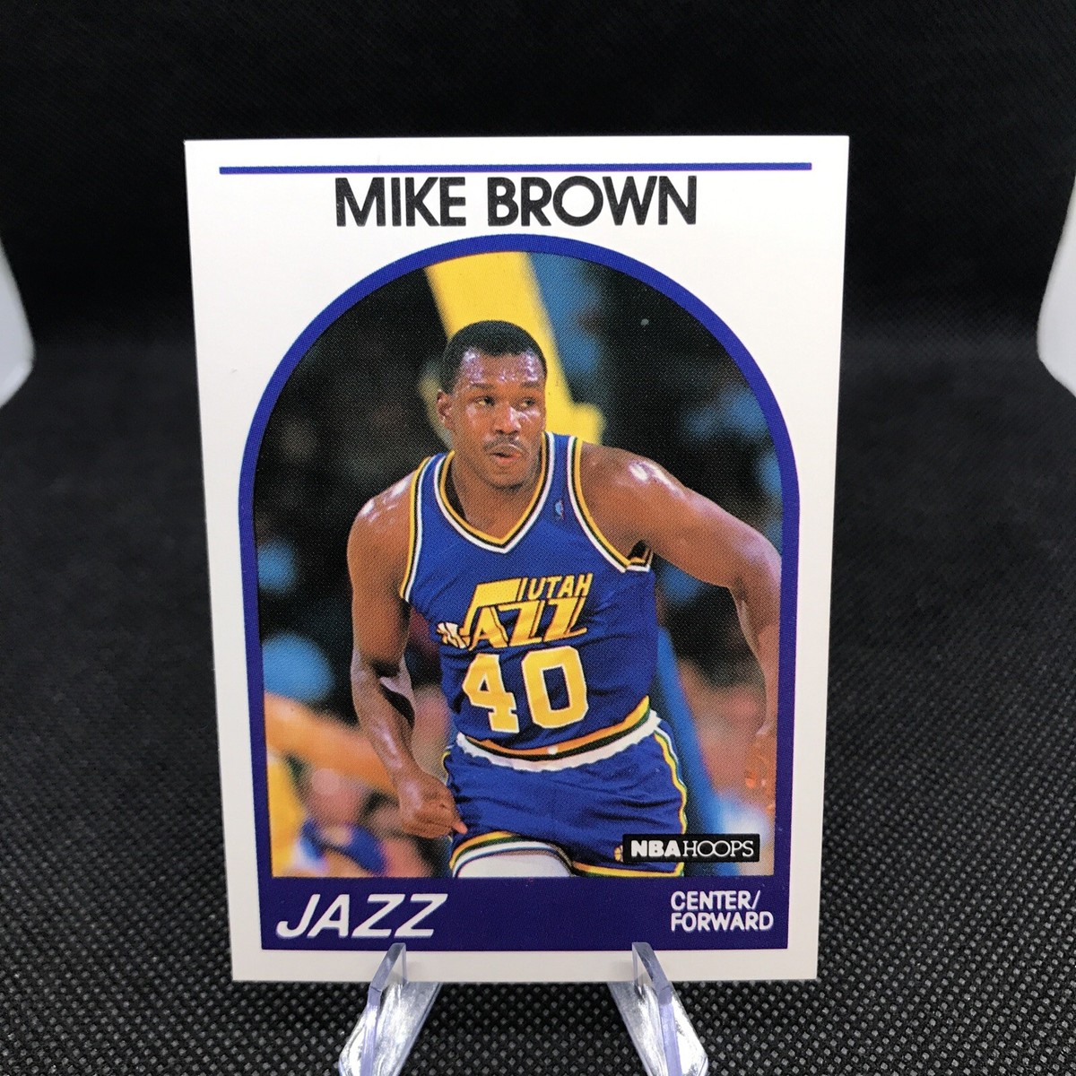 Mike Brown 1989-90 Hoops Basketball #336 Utah Jazz | eBay