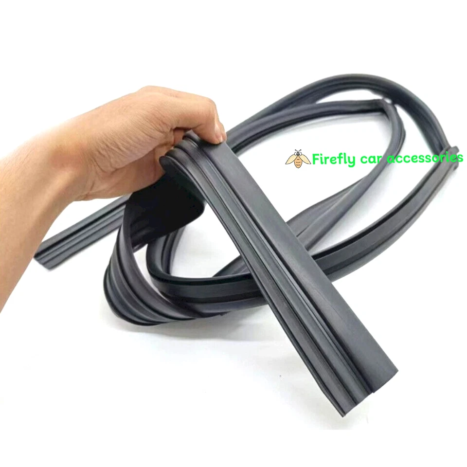 4 PCS Door Glass Run Channel Weather Window Seal Fit For 2016-2021 Honda HR-V - image 3 of 4