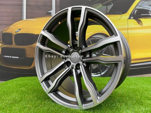 4 x 20 inch 5x120 10J + 11J 612M Style wheels for BMW X5 X6 F15 F16 rims - Afbeelding 1 van 11